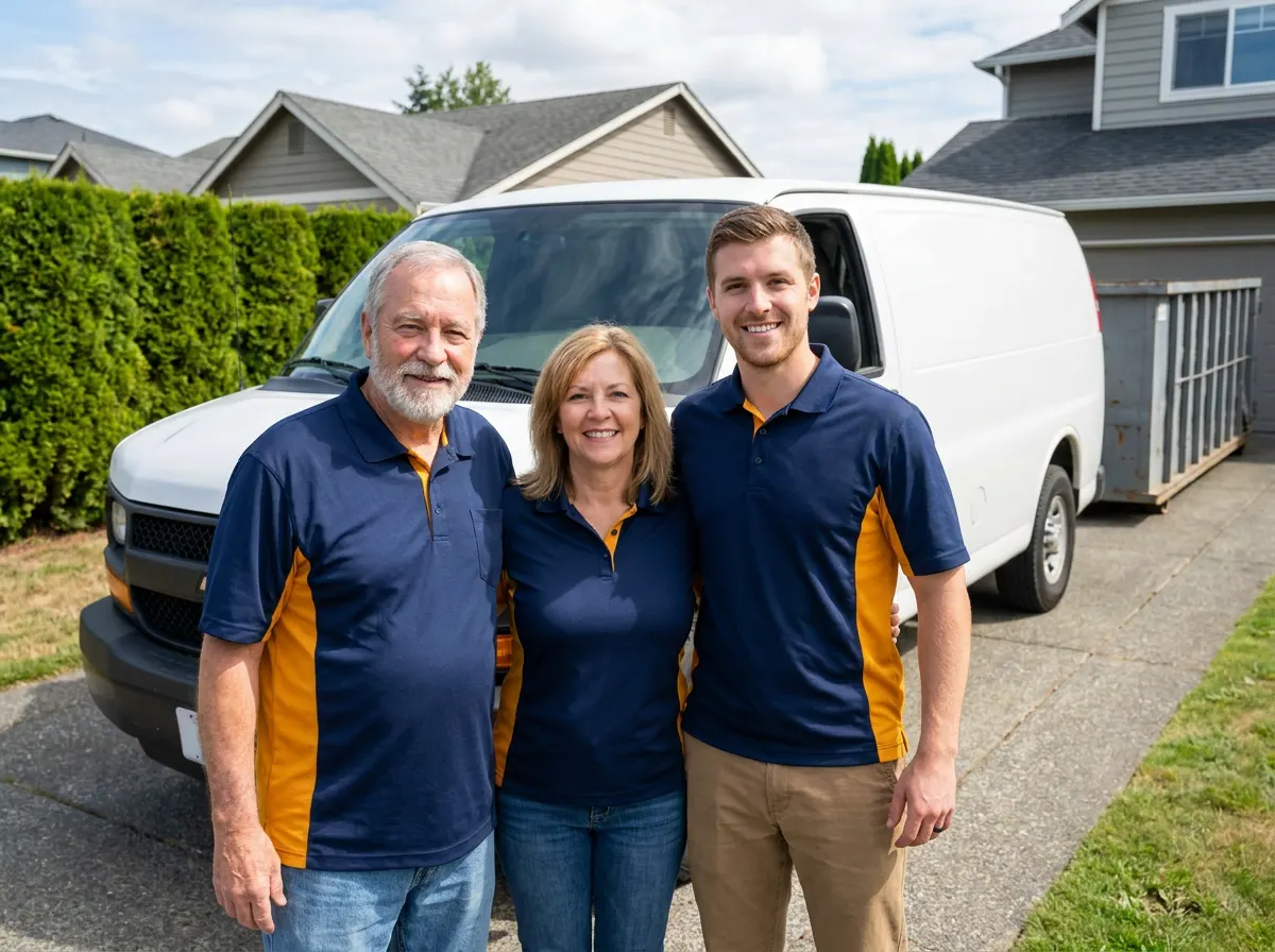 BigBin Dumpster Rental dumpster rental team in Seattle, WA